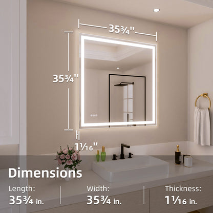 Nivorix NRMV Series Rectangular Frameless LED Wall Bathroom Vanity Mirror with Sleek Silver Finish 3_c48d571e-b4a4-4efc-bef1-cbed0fb89f6a