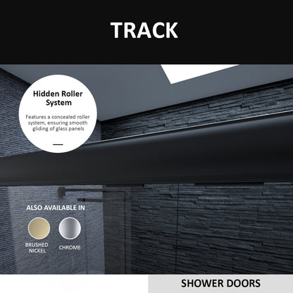 Niveal Ruhr 60 in. W x 56 in. H Sliding Semi Frameless Tub Door with Clear Glass 3_d256cbd5-32f3-456b-bdfc-51939dc6b669