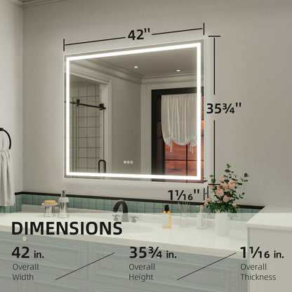 Nivorix NRMD Series Rectangular Frameless LED Wall Bathroom Vanity Mirror with Sleek Silver Finish 3_ee71ea52-9156-46b1-9e05-12075904c3a0