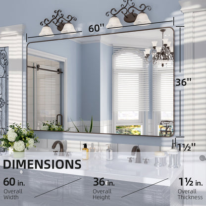Nivorix NRSM Series Tempered Glass Brushed Nickel Rectangular Framed Wall Bathroom Vanity Mirror 3_f4a618d8-5941-441c-a8be-0e2c5f1d009d
