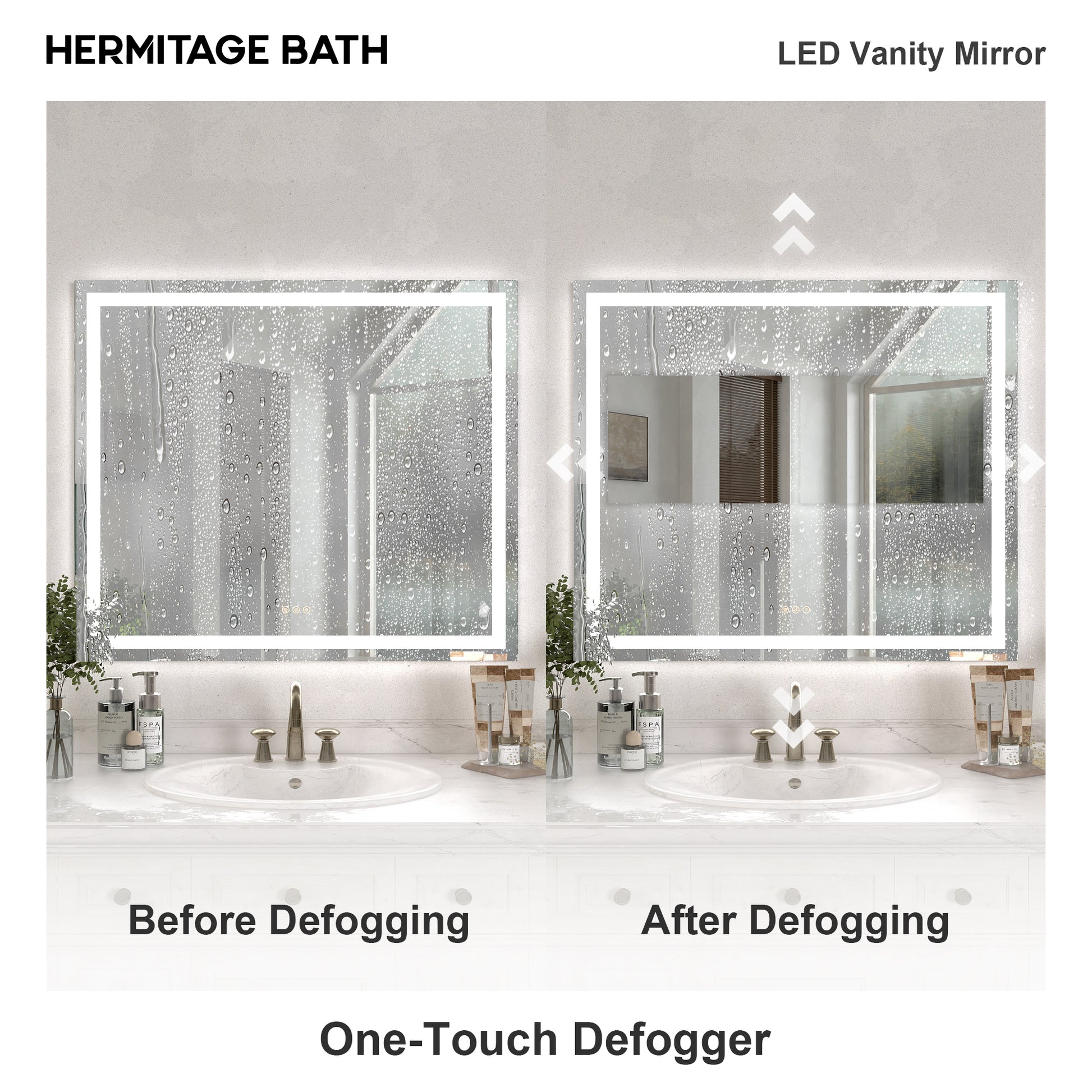 Swarm Rectangular Frameless Radar LED Wall Bathroom Vanity Mirror 4236-7_30f9f560-8d47-40b0-974c-b83a9f8fefd9