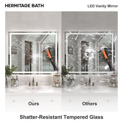 Swarm Rectangular Frameless Radar LED Wall Bathroom Vanity Mirror 4236-8_b1f7ffee-42c6-4dd7-9afb-39006033ee0e