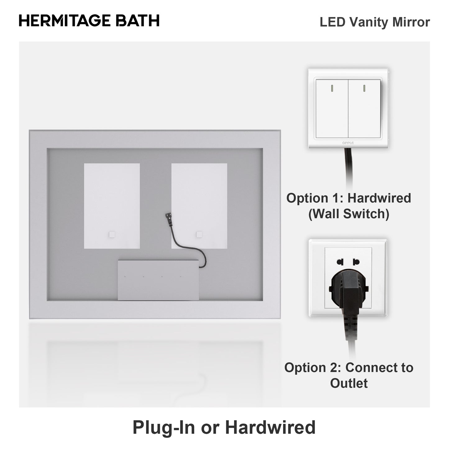 Swarm Rectangular Frameless Radar LED Wall Bathroom Vanity Mirror 4836-13_0895e820-ce3a-49fa-81cd-6df7184dca32
