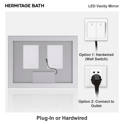 Swarm Rectangular Frameless Radar LED Wall Bathroom Vanity Mirror 4836-13_0895e820-ce3a-49fa-81cd-6df7184dca32