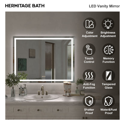 Swarm Rectangular Frameless Radar LED Wall Bathroom Vanity Mirror 4836-3_da7fa155-b1ff-4380-b596-6b6832178f44