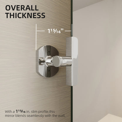 Nivorix NRKH Series Rectangular Framed Tilt Wall Mount Bathroom Vanity Mirror 4_17f4fbd0-59d0-40cd-86e0-aba4b7e7712a