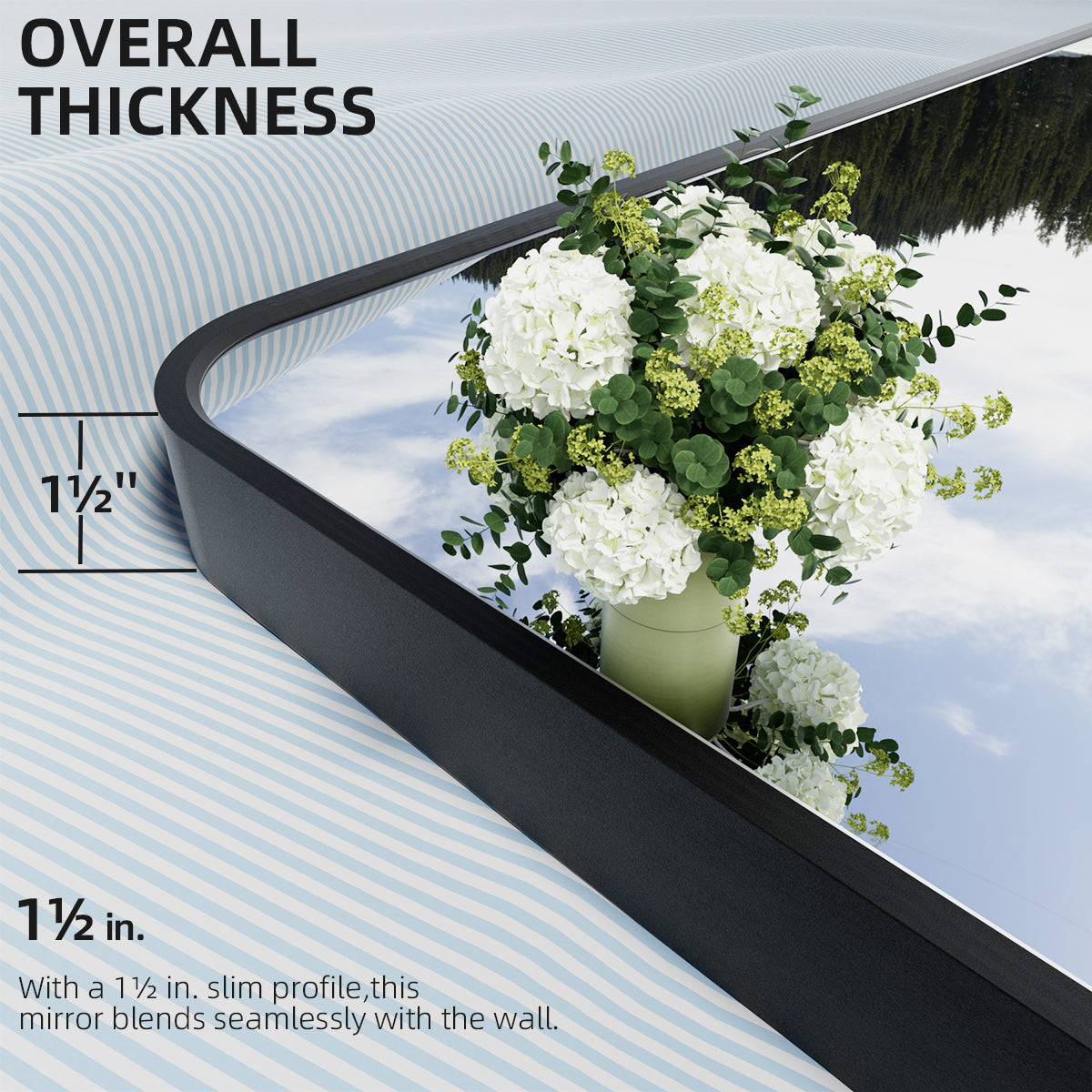 Nivorix NRSM Series Tempered Glass Brushed Nickel Rectangular Framed Wall Bathroom Vanity Mirror 4_33bd1cfc-a0dd-4a72-a2e5-ae6e7e3504e9