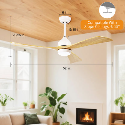 Taimei Helio 52 in. Downrod Modern Ceiling Fan with Dimmable LED with Remote Included DC Motor 4_7d3c0ab9-c9ff-4a5c-a56f-208461a439fc