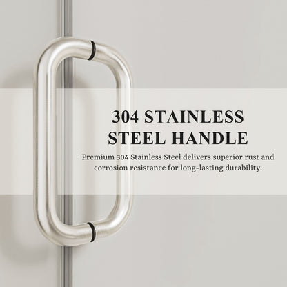 Nivorix Cryptic 60 in. W x 76 in. H Sliding Semi-Frameless Shower Door with Clear Glass 5_23972410-ef45-4356-8e0a-6330e579749f