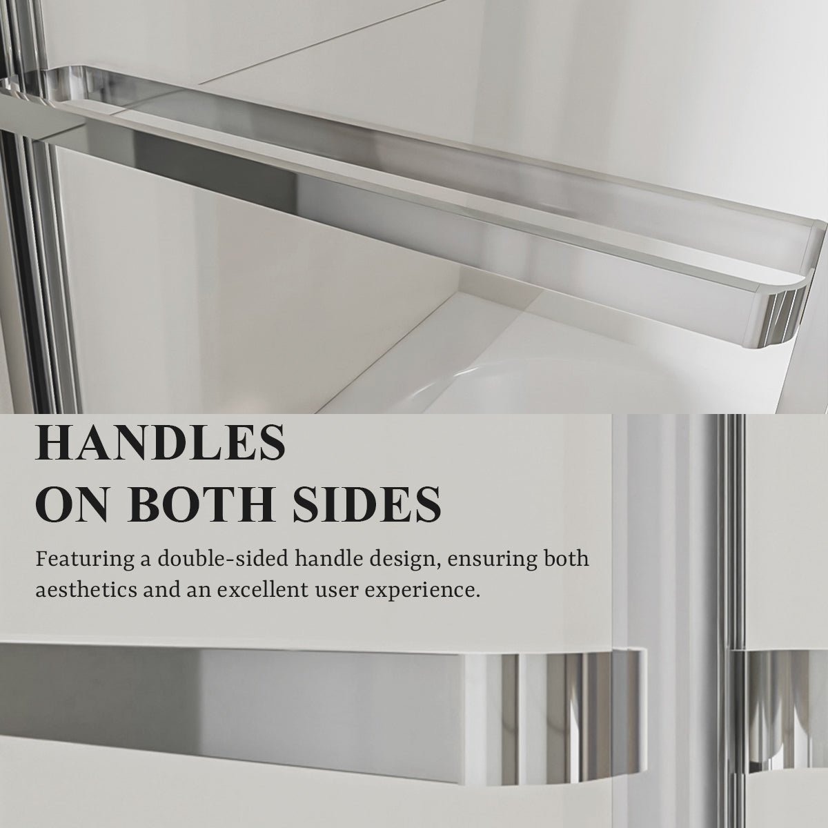 Nivorix Cleo 59 in. W x 56 in. H Sliding Framed Tub Door with Clear Tempered Glass