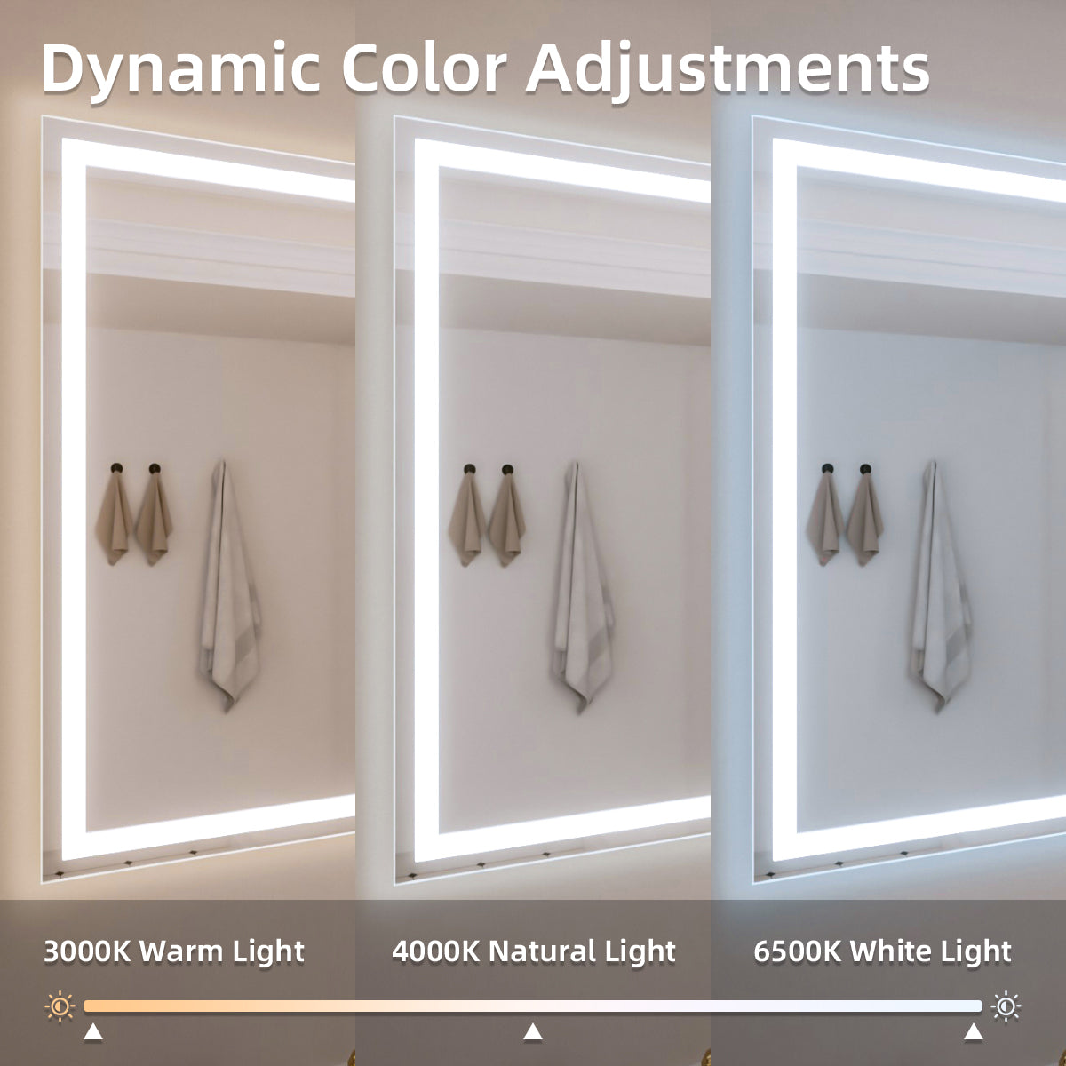 Nivorix NRMV Series Rectangular Frameless LED Wall Bathroom Vanity Mirror with Sleek Silver Finish 5_4d51d2fc-c2dd-4b12-b978-d9d5e13c829f