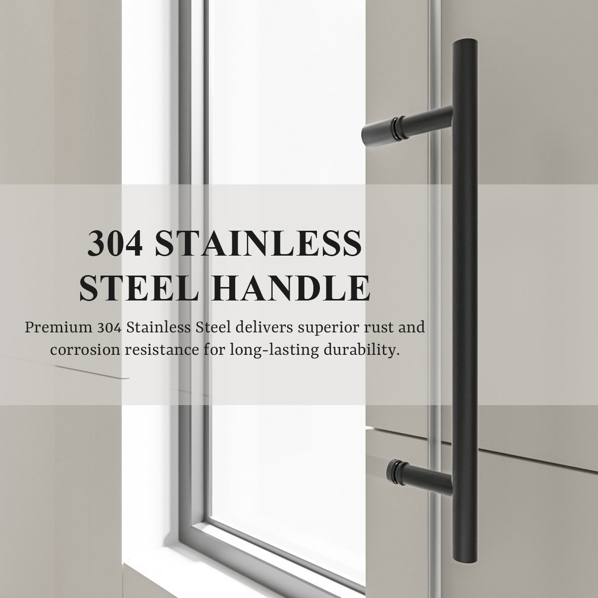 Nivorix Nexus 60 in. W x 60 in. H Sliding Semi-Frameless Tub Door with Clear Tempered Glass