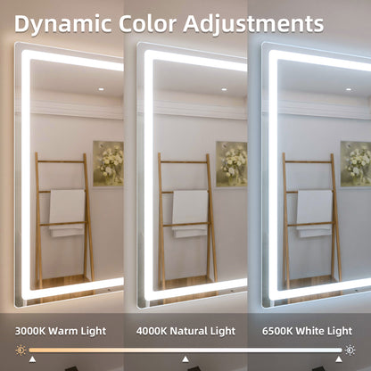Nivorix NRMU Series Rectangular Frameless LED Wall Bathroom Vanity Mirror with Sleek Silver Finish 5_a6983213-a9a2-497d-87bc-199dcd06c636