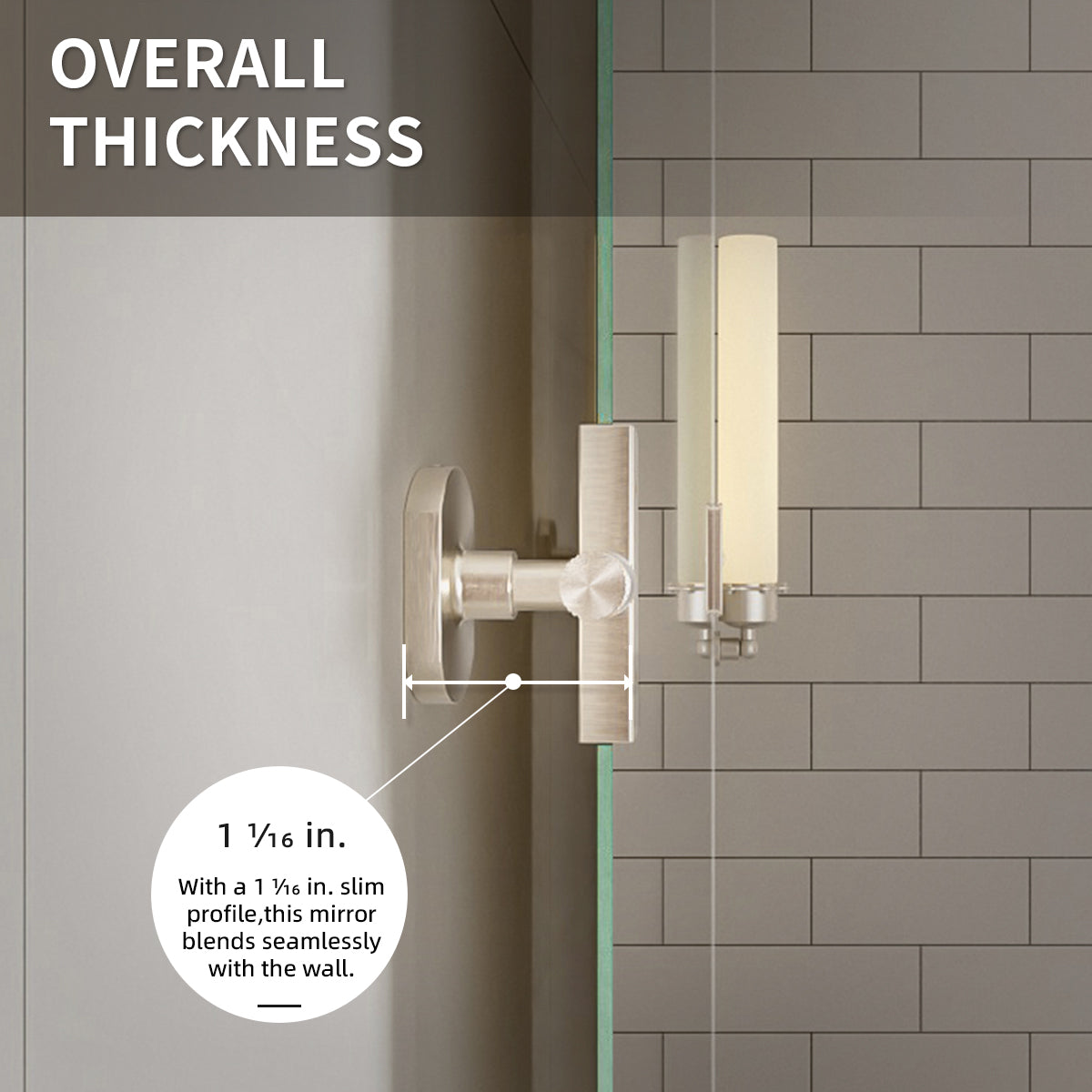 Niveal CM Series Rectangular Framed Tilt Wall Mount Bathroom Vanity Mirror 5_a77bc468-b057-49a2-be47-2c57bfe09cb6