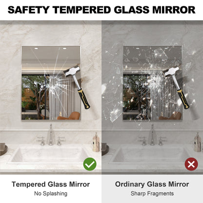 Nova 24 in. W x 30 in. H Rectangular Framed Wall Bathroom Vanity Mirror 5_fccc2976-e055-4786-b655-22c94cc0d745