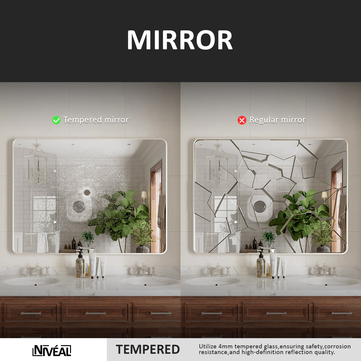 Niveal STRE Series Rectangular Framed Wall Bathroom Vanity Mirror 5_ffbf9137-bd32-4ac0-8072-3eab9f99a51a