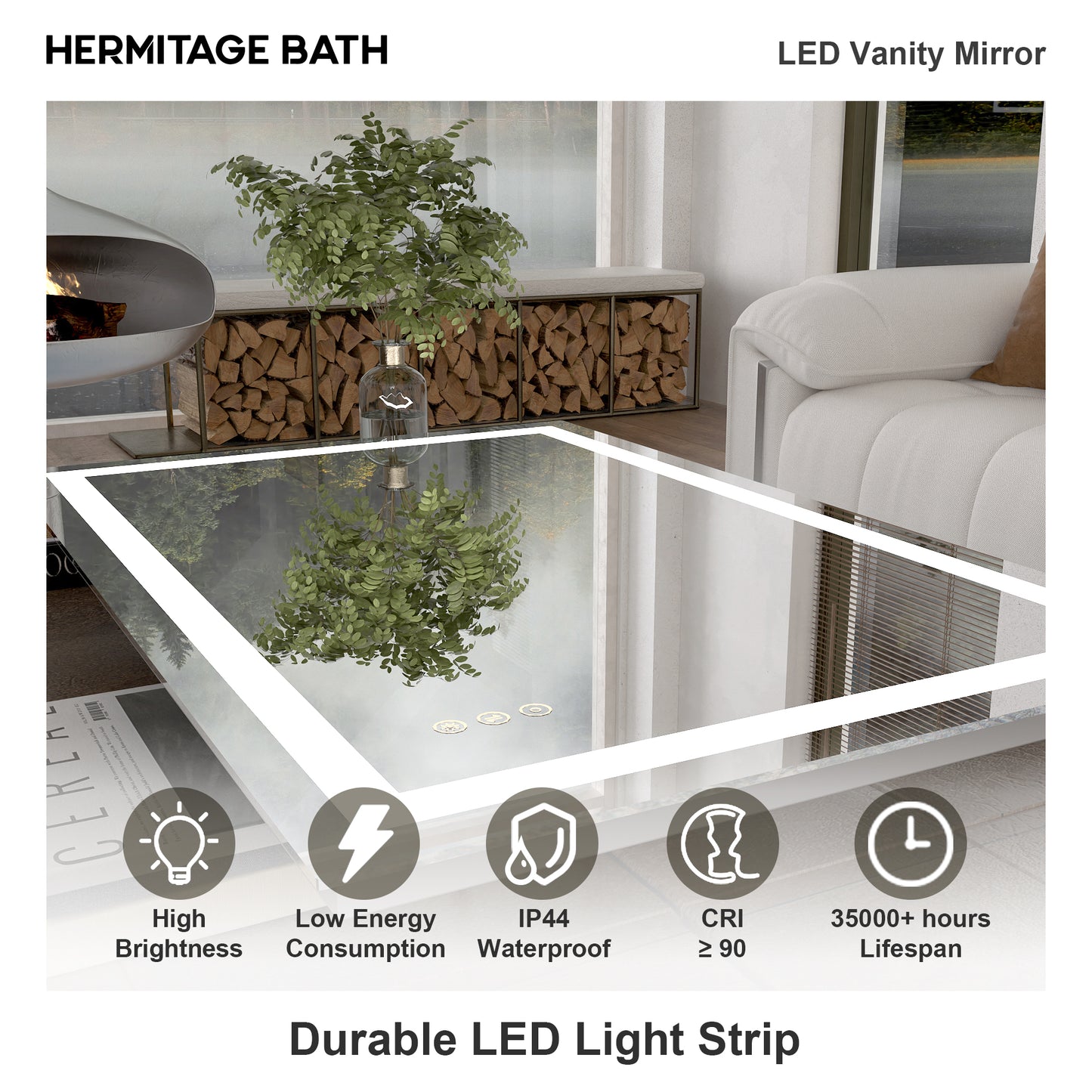 Swarm Rectangular Frameless Radar LED Wall Bathroom Vanity Mirror 6036-11_d622a728-9bdb-451a-9fbd-66c0d3b38e0d