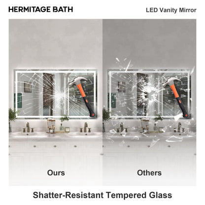Swarm Rectangular Frameless Radar LED Wall Bathroom Vanity Mirror 6036-8_9b88ca5c-2307-44ee-9cf1-acbebd00fe01