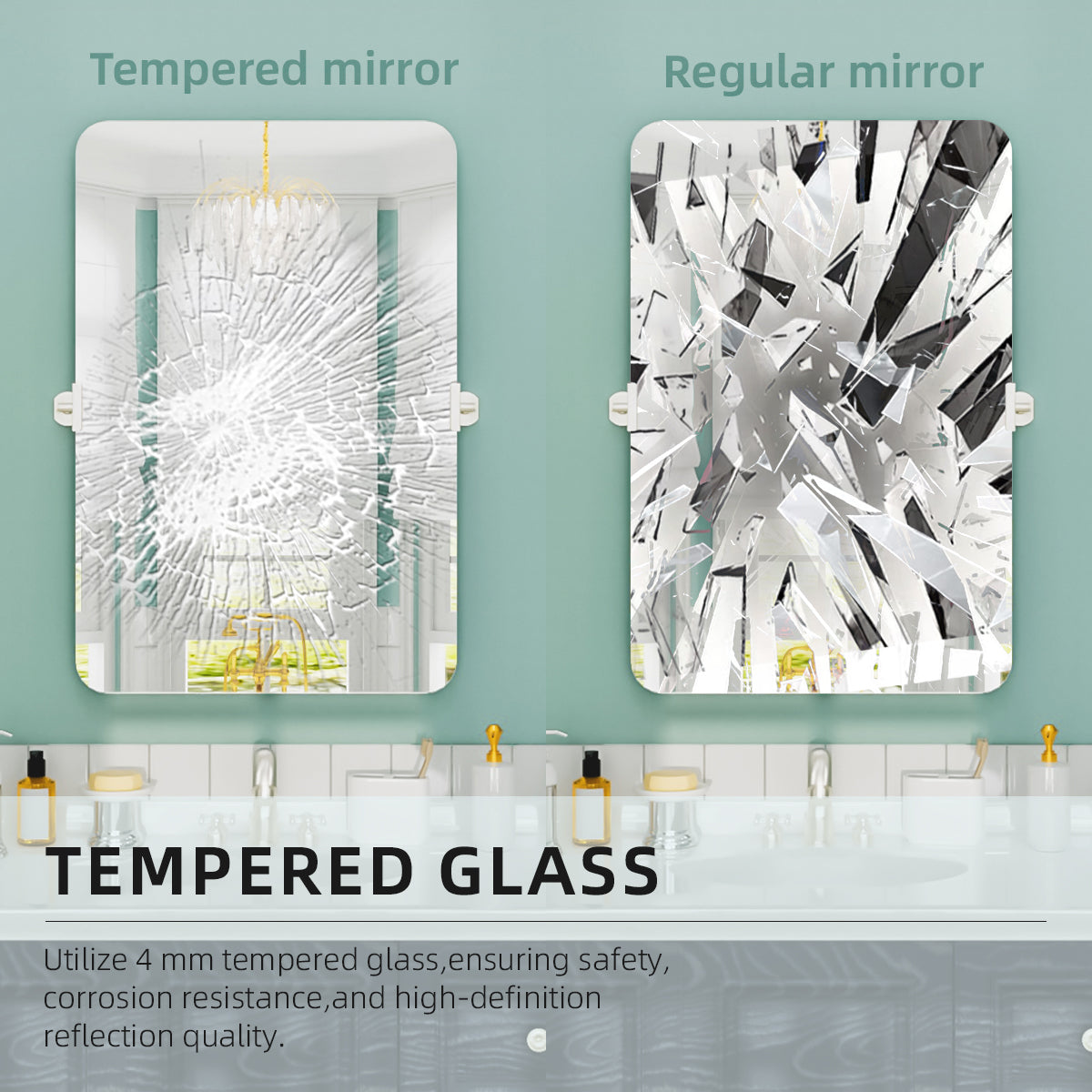 Nivorix NRKT Series Rectangular Framed Tilt Wall Bathroom Vanity Mirror 6_08325dbe-ffd3-457f-9e2f-6248baa6bd53