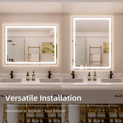 Nivorix NRPL Series Rectangular Frameless LED Wall Bathroom Vanity Mirror with Sleek Silver Finish 6_56ee6a73-72eb-49c6-890b-b898c0175eb6