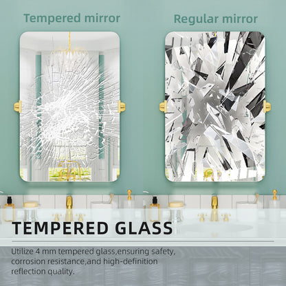 Nivorix NRKT Series Rectangular Framed Tilt Wall Bathroom Vanity Mirror 6_76a9ce32-4056-4a2d-b05f-90a9fe37f79a