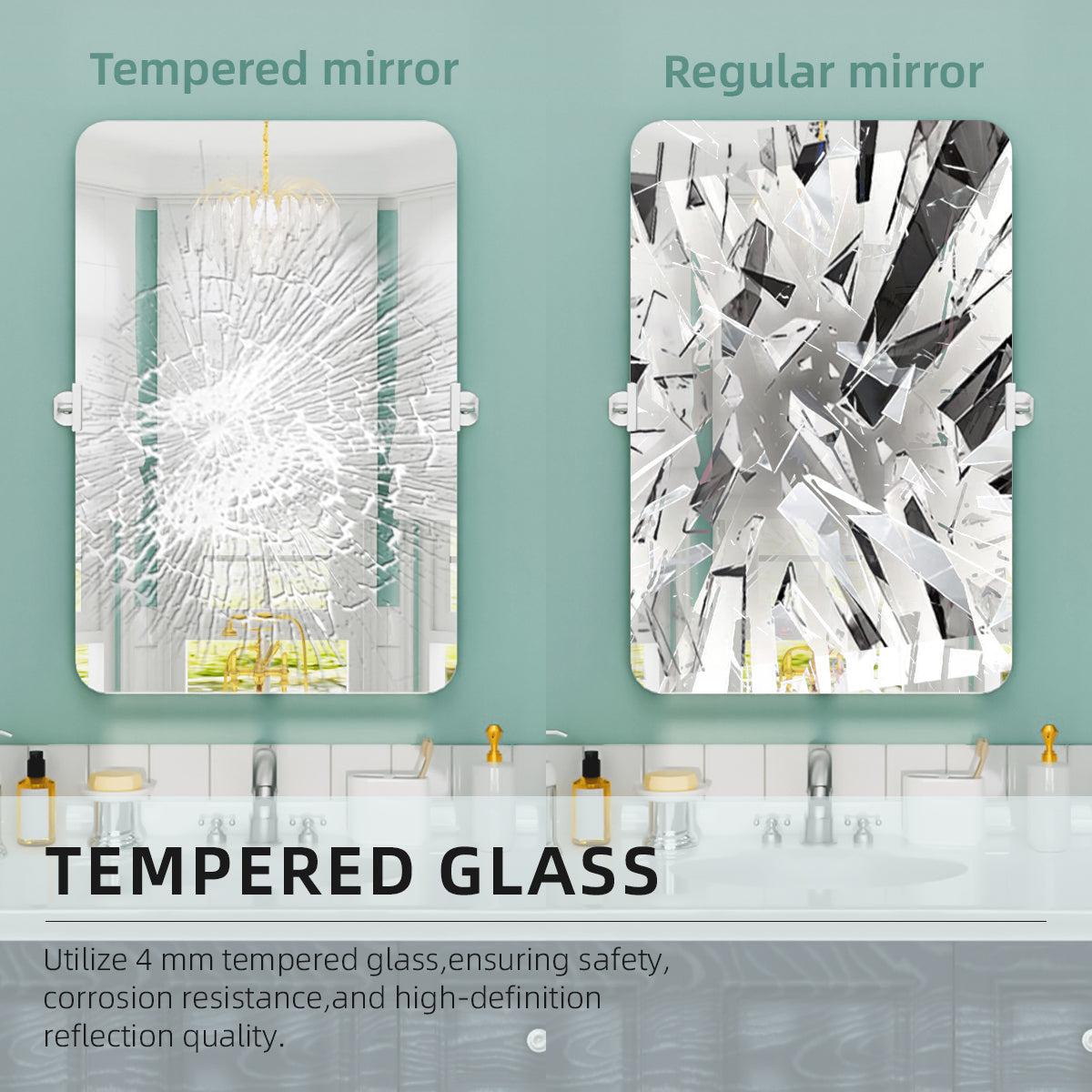 Nivorix NRKT Series Rectangular Framed Tilt Wall Bathroom Vanity Mirror 6_d7584545-fe74-4ac5-bb47-3cdab942c40c
