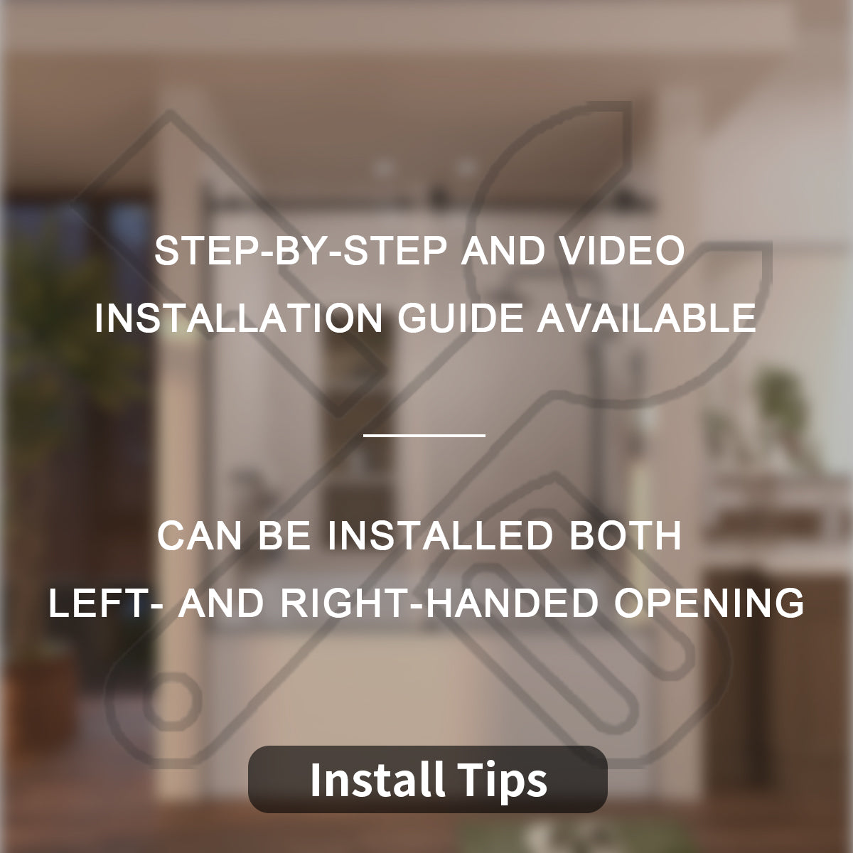 Eon 60 in. W x 60 in. H Sliding Semi-Frameless Tub Door with Clear Glass