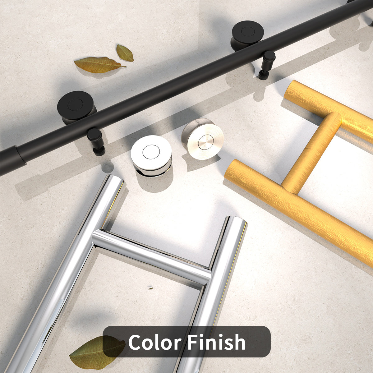 Eon 60 in. W x 60 in. H Sliding Semi-Frameless Tub Door with Clear Glass