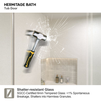 Vetra 59 in. W x 56 in. H Sliding Framed Tub Door Finish with Clear Glass 7051-6060BN-9_f860db08-7549-4cb6-a19e-0e2d3b554349