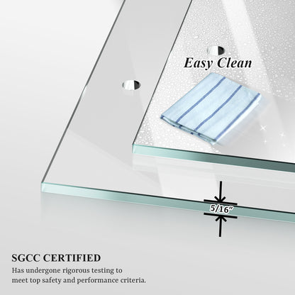 Nivorix Cryptic 60 in. W x 76 in. H Sliding Semi-Frameless Shower Door with Clear Glass 7_371fc018-62d0-44f4-9988-24b97308a2d5