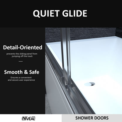 Niveal Alvin 59 in. W x 56 in. H Sliding Framed Tub Door 7_47d35a7e-5855-42d4-968c-8c965f361535
