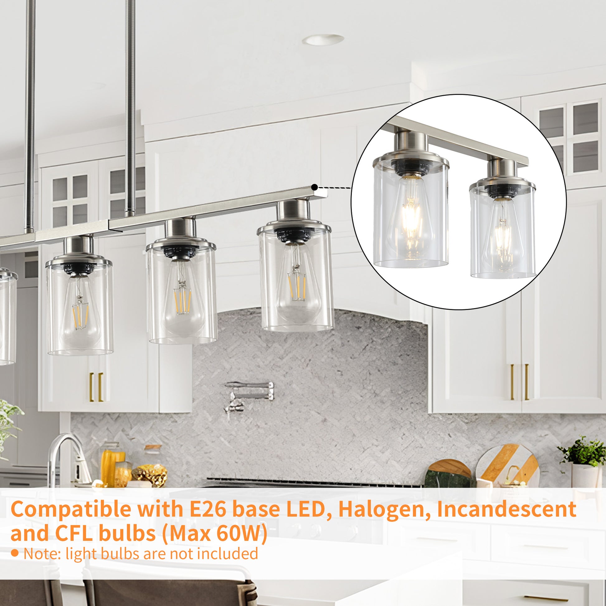 Taimei Aero 37 in. Industrial 5-Light Chandelier with Clear Glass Shades 7_54319bda-6163-4784-bd52-0e4967dfeb9c