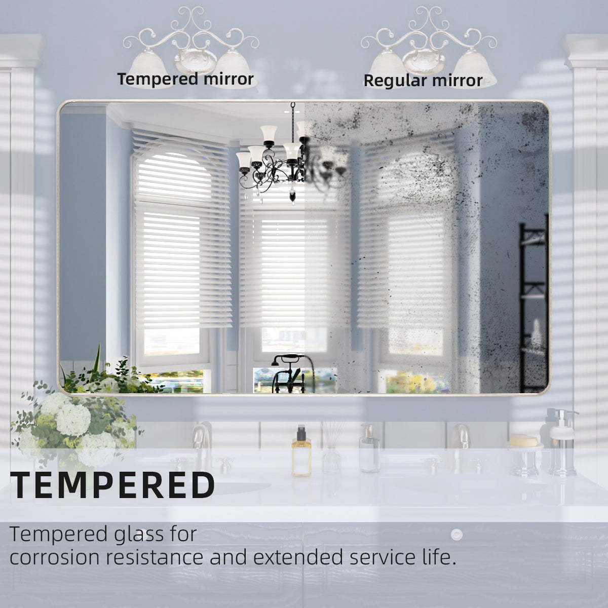 Nivorix NRSM Series Tempered Glass Brushed Nickel Rectangular Framed Wall Bathroom Vanity Mirror 7_a0e8b27c-36ec-46f3-80a9-6b1e2bca2e00