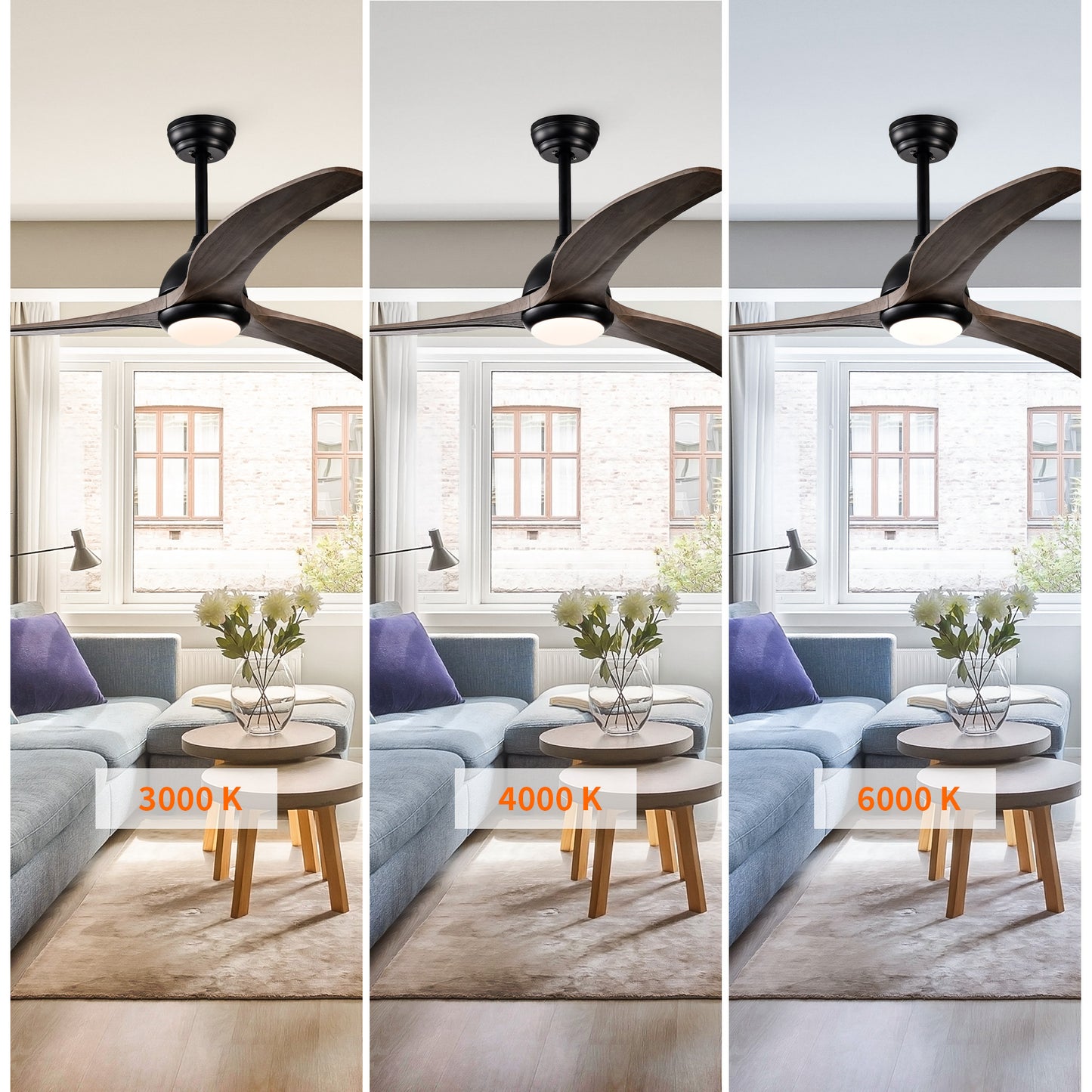 Taimei Cyre 52 in. Downrod Standard Ceiling Fan with Integrated LED with Remote Included DC Motor 7_afa4ea97-687f-49a0-95a6-ae1f8d299a48
