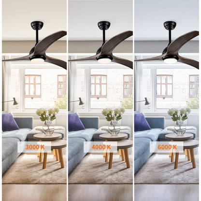 Taimei Cyre 52 in. Downrod Standard Ceiling Fan with Integrated LED with Remote Included DC Motor 7_afa4ea97-687f-49a0-95a6-ae1f8d299a48