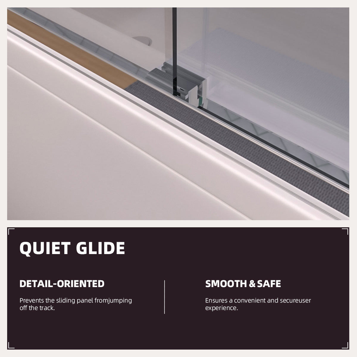 Niveal Breeze 60 in. W x 56 in. H Sliding Semi Frameless Tub Door with Clear Glass 7_b189f84a-fc09-4c99-b5b3-9a46ae471c46
