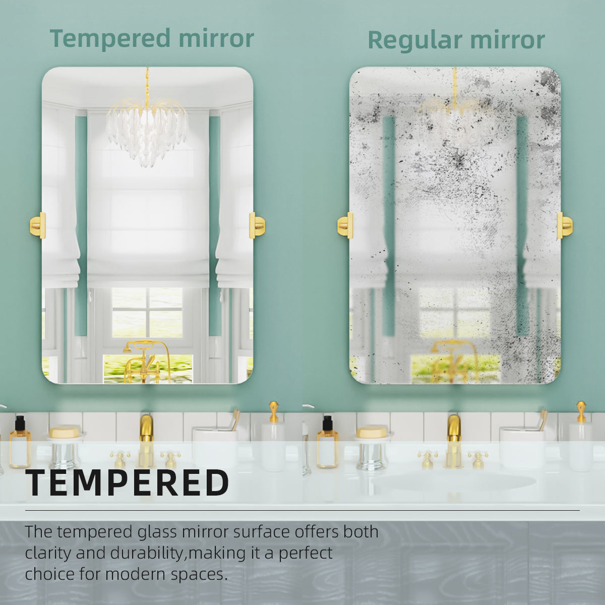 Nivorix NRKT Series Rectangular Framed Tilt Wall Bathroom Vanity Mirror 7_d28f7fa3-161a-4ae6-8652-5abff9a0d800
