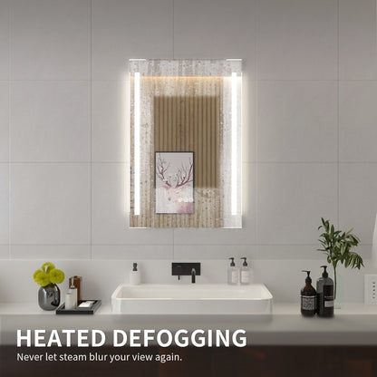 Niveal LMI02 Series Rectangular Frameless LED Wall Bathroom Vanity Mirror