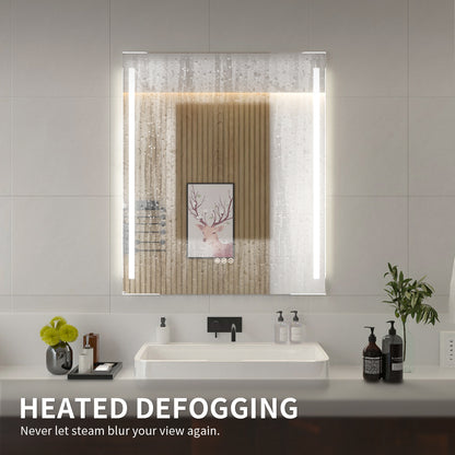 Niveal LMI02 Series Rectangular Frameless LED Wall Bathroom Vanity Mirror