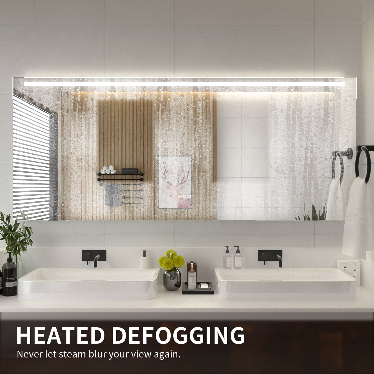 Niveal LMI01 Series Rectangular Frameless LED Wall Bathroom Vanity Mirror 7_f36f9371-1ea0-49d4-969b-bb63a233d3dc