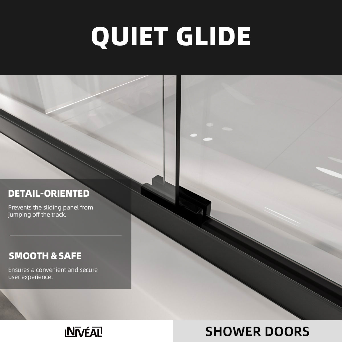Niveal Victory 56 in. H x 60 in. W Sliding Semi-Frameless Tub Door with Clear Glass 7_ffa2aac0-8f8c-4e0a-9919-0720045cdb66