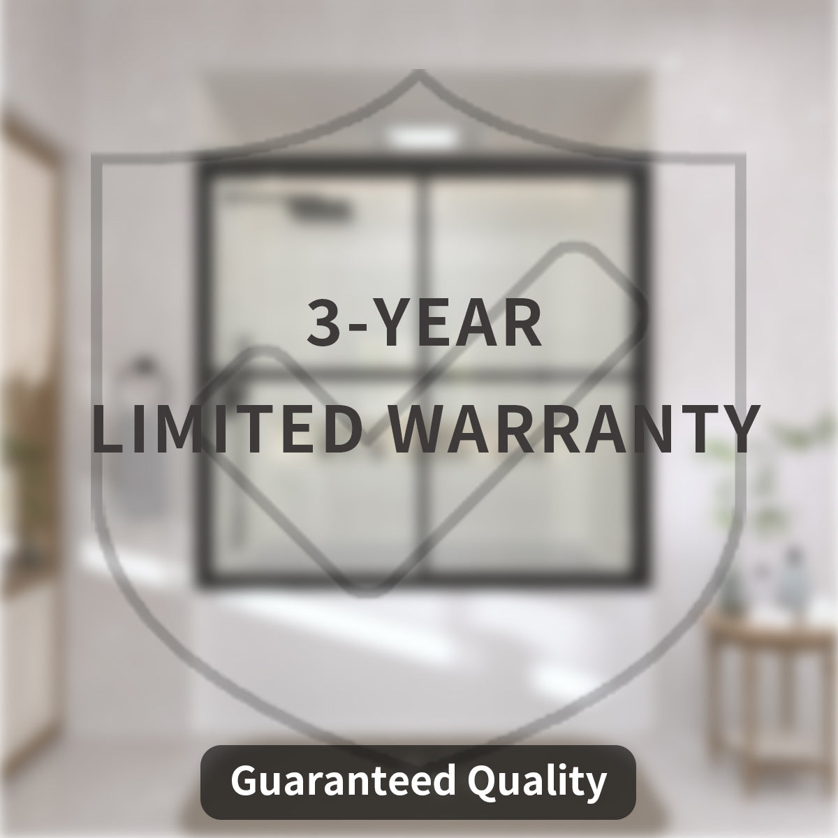 TaiMei 59 in. W x 56 in. H Sliding Framed Tub Door with Clear Glass and Handles 82-5659-BL13_a8865df0-e3e1-4014-851b-f71ba8ec5e61