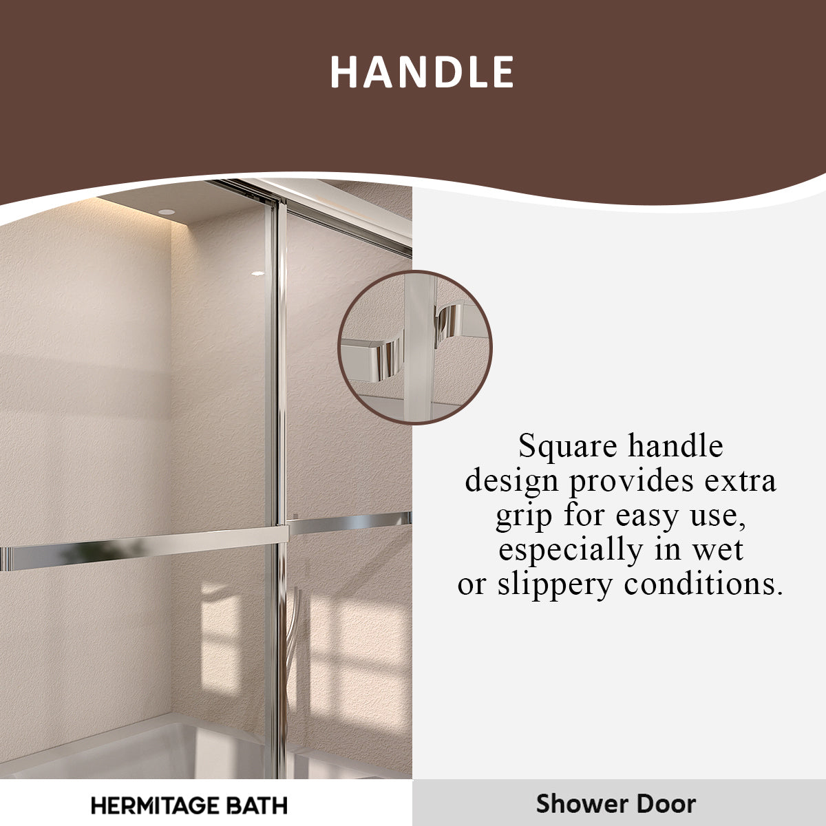 Elunir 59 in. W x 56 in. H Sliding Framed Tub Door in Silver Finish with Clear Glass 8256-SV-6