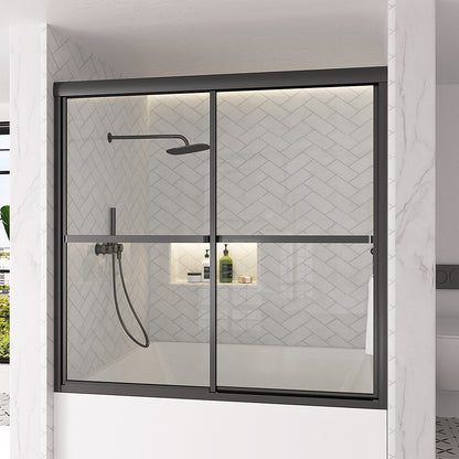Astral 59.5 in. W x 56.75 in. H Framed Sliding Tub Door with 1/8 in. Clear Tempered Glass 82MB-2_b12ca69a-6fe0-4748-b93a-b7e0ea8cf7a4