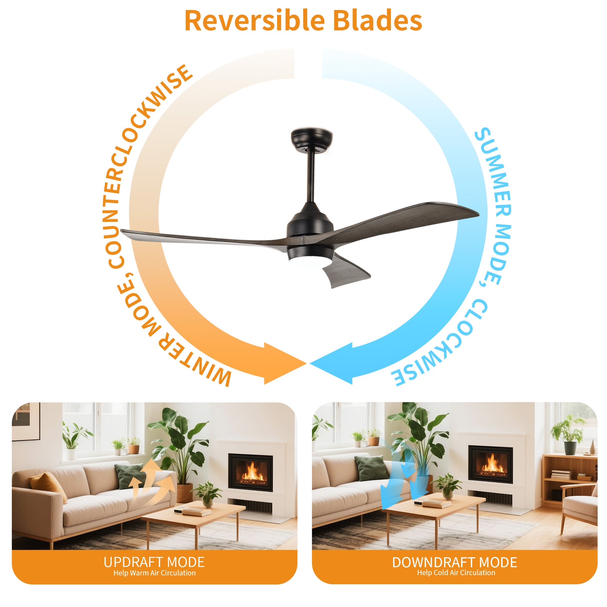 Taimei Helio 52 in. Downrod Modern Ceiling Fan with Dimmable LED with Remote Included DC Motor 8_02b0ce20-d5ad-4666-be00-9f4e3c16adf1