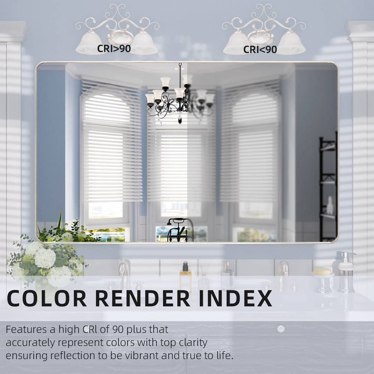 Nivorix NRSM Series Tempered Glass Brushed Nickel Rectangular Framed Wall Bathroom Vanity Mirror 8_36008a4c-0dcd-4dc8-8c34-accf399bd31c