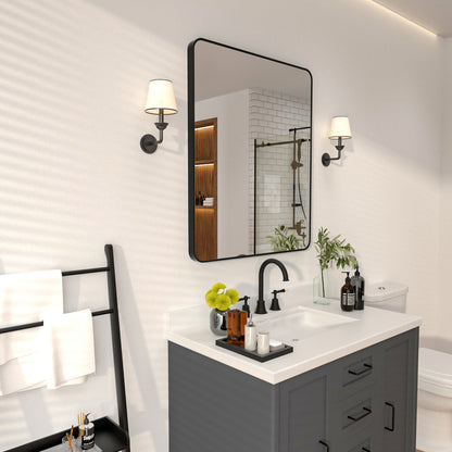 Niveal SM Series Rectangular Framed Wall Bathroom Vanity Mirror