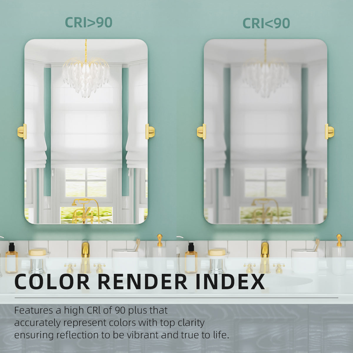 Nivorix NRKT Series Rectangular Framed Tilt Wall Bathroom Vanity Mirror 8_6fbce097-c459-4ce4-b1b1-eb3c89d89427