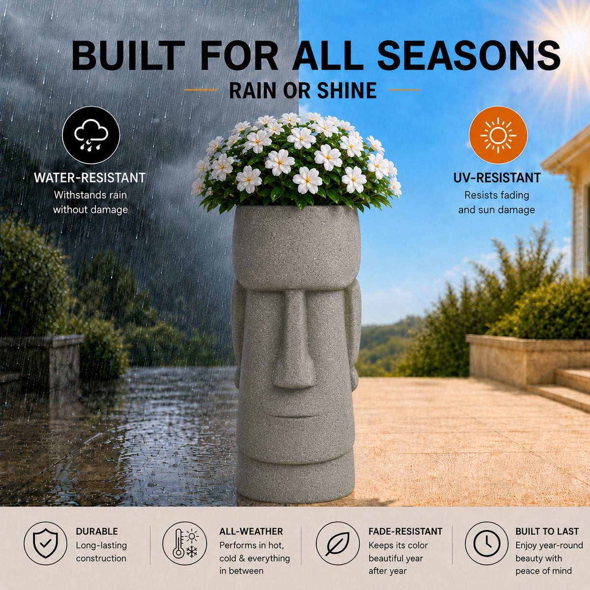 Botara Stone Gray Magnesium Oxide Floor Planter for Indoor Outdoor Use 8_75c01d61-21fa-480b-8399-5fa5c7865e34