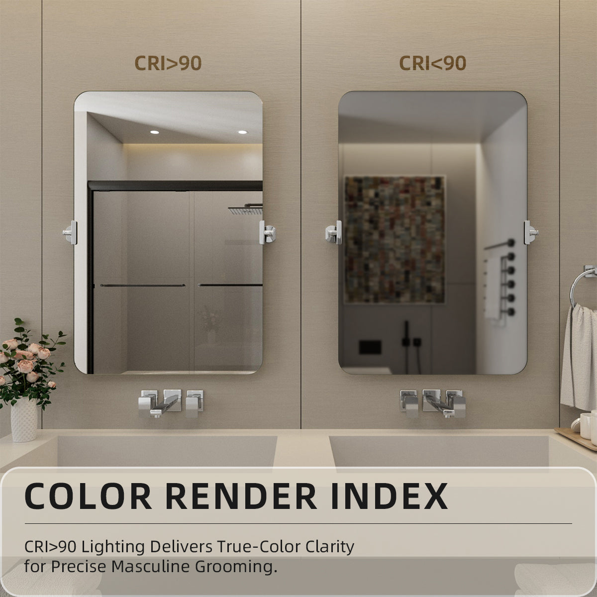 Nivorix NRKH Series Rectangular Framed Tilt Wall Mount Bathroom Vanity Mirror 8_ceb93276-754d-4609-bb2d-d75cba75f957
